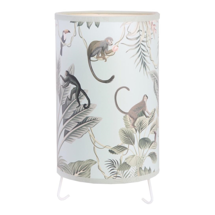 Duolla - Candeeiro de mesa MONKEYS 1xE14/15W/230V diâmetro 12,5 cm