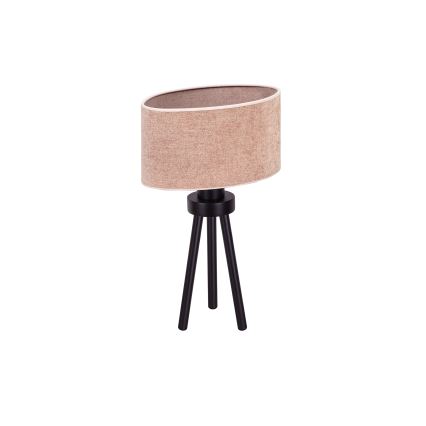 Duolla - Candeeiro de mesa OVAL 1xE27/15W/230V diâmetro 30 cm rosa