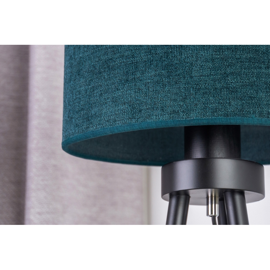 Duolla - Candeeiro de mesa OVAL 1xE27/15W/230V diâmetro 30 cm verde
