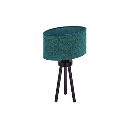 Duolla - Candeeiro de mesa OVAL 1xE27/15W/230V diâmetro 30 cm verde