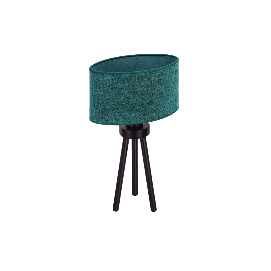 Duolla - Candeeiro de mesa OVAL 1xE27/15W/230V diâmetro 30 cm verde