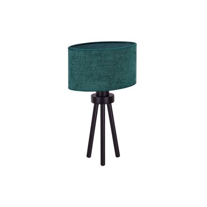 Duolla - Candeeiro de mesa OVAL 1xE27/15W/230V diâmetro 30 cm verde