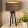 Duolla - Candeeiro de mesa OVAL VEGAN 1xE27/15W/230V diâmetro 30 cm bege