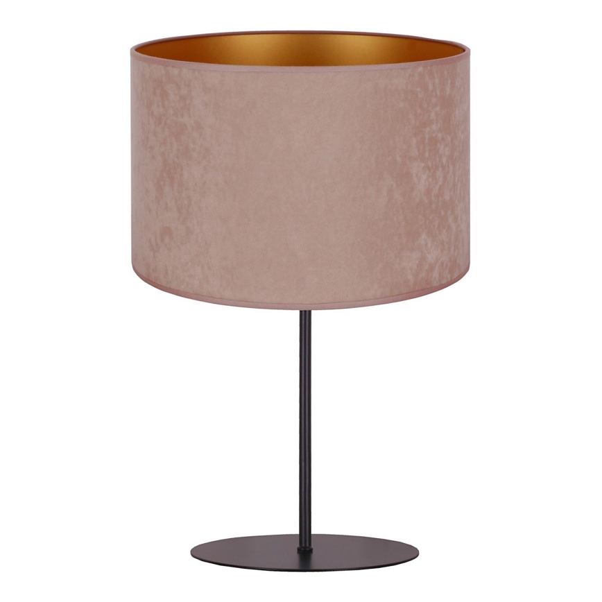 Duolla - Candeeiro de mesa ROLLER 1xE14/15W/230V diâmetro 20 cm bege/dourado