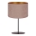 Duolla - Candeeiro de mesa ROLLER 1xE14/15W/230V diâmetro 20 cm bege/dourado