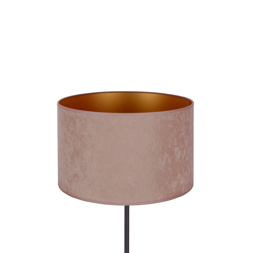 Duolla - Candeeiro de mesa ROLLER 1xE14/15W/230V diâmetro 20 cm bege/dourado
