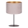 Duolla - Candeeiro de mesa ROLLER 1xE14/15W/230V diâmetro 20 cm cinzento/dourado