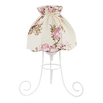 Duolla - Candeeiro de mesa VIOLIN 1xE27/40W/230V diâmetro 28 cm rosa