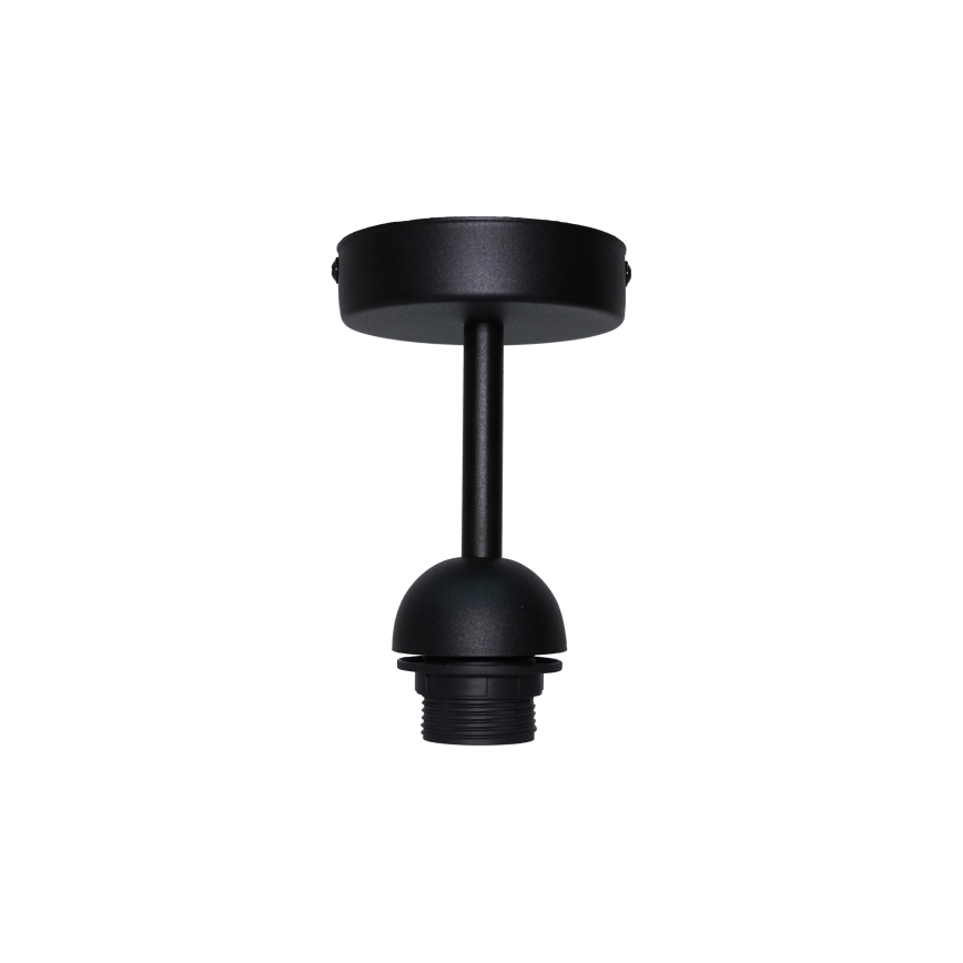 Duolla - Candeeiro integrado BOHO RATTAN 1xE27/15W/230V diâmetro 45 cm preto