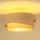 Duolla - Candeeiro integrado KOBO 1xE27/15W/230V diâmetro 45 cm creme