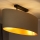 Duolla - Candeeiro integrado OVAL VEGAN 2xE27/15W/230V creme