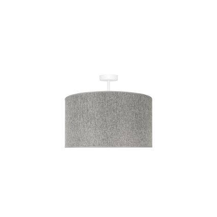 Duolla - Candeeiro integrado ROLLER ECO RECYCLING 1xE27/15W/230V diâmetro 45 cm cinzento