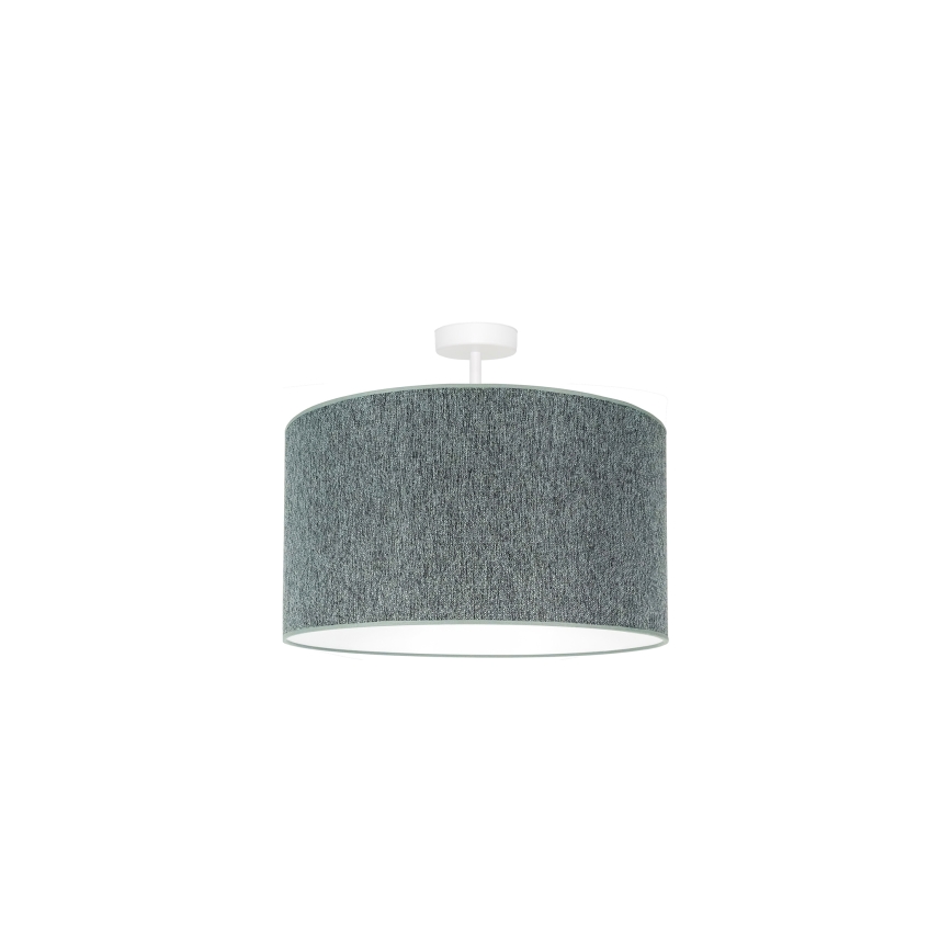 Duolla - Candeeiro integrado ROLLER ECO RECYCLING 1xE27/15W/230V diâmetro 45 cm verde