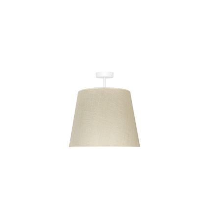 Duolla - Candeeiro integrado YUTE 1xE27/15W/230V diâmetro 38 cm cinzento