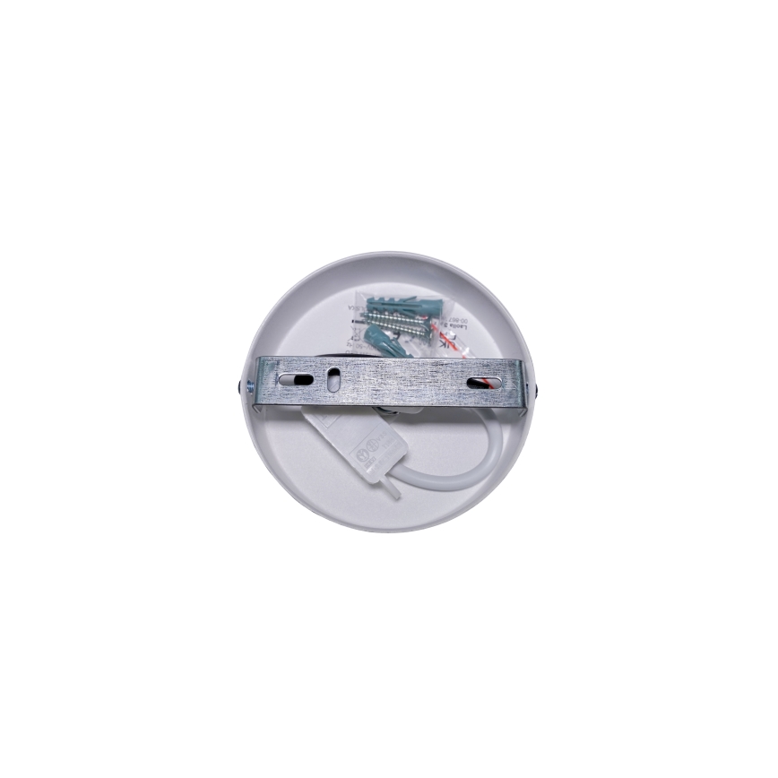 Duolla - Candeeiro integrado YUTE AVIGNON 1xE27/15W/230V diâmetro 60 cm creme/bege