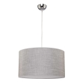 Duolla - Candeeiro suspenso ALTO 1xE27/40W/230V diâmetro 45 cm cinzento