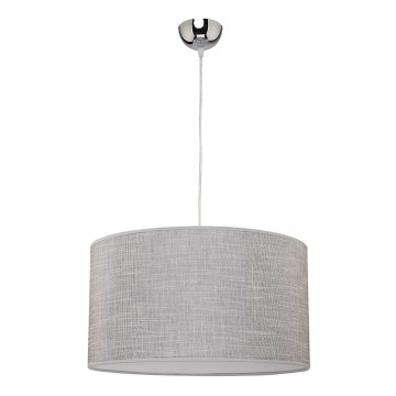 Duolla - Candeeiro suspenso ALTO 1xE27/40W/230V diâmetro 45 cm cinzento
