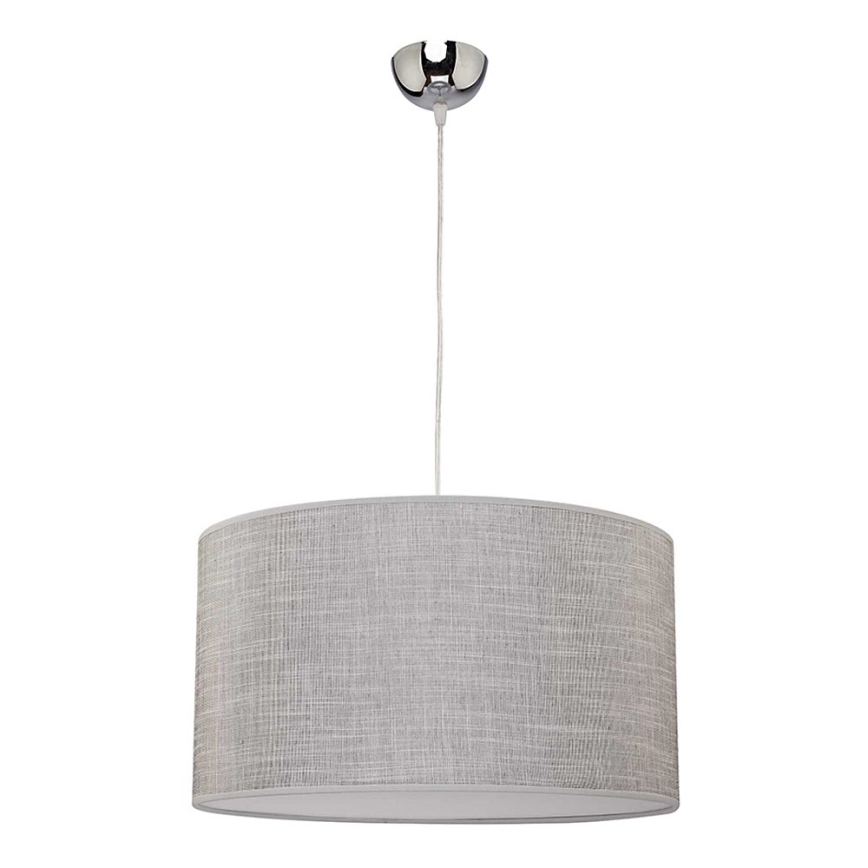 Duolla - Candeeiro suspenso ALTO 1xE27/40W/230V diâmetro 45 cm cinzento