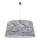 Duolla - Candeeiro suspenso BASS 1xE27/40W/230V diâmetro 60 cm cinzento