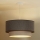 Duolla - Candeeiro suspenso BOHO ECO RECYCLING 1xE27/15W/230V diâmetro 45 cm castanho/creme