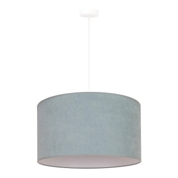 Duolla - Candeeiro suspenso BRISTOL 1xE27/15W/230V diâmetro 45 cm verde/branco