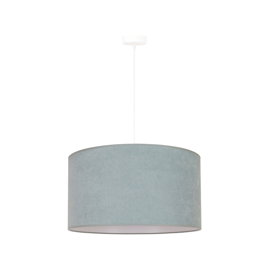 Duolla - Candeeiro suspenso BRISTOL 1xE27/15W/230V diâmetro 45 cm verde/branco