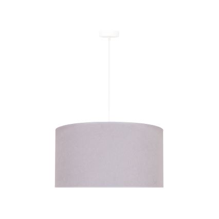 Duolla - Candeeiro suspenso BRISTOL 1xE27/40W/230V diâmetro 45 cm cinzento