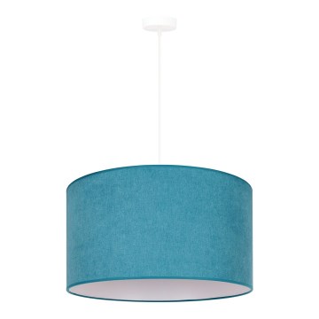 Duolla - Candeeiro suspenso BRISTOL 1xE27/40W/230V diâmetro 45 cm turquesa