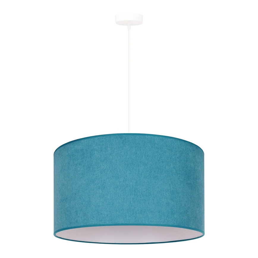 Duolla - Candeeiro suspenso BRISTOL 1xE27/40W/230V diâmetro 45 cm turquesa