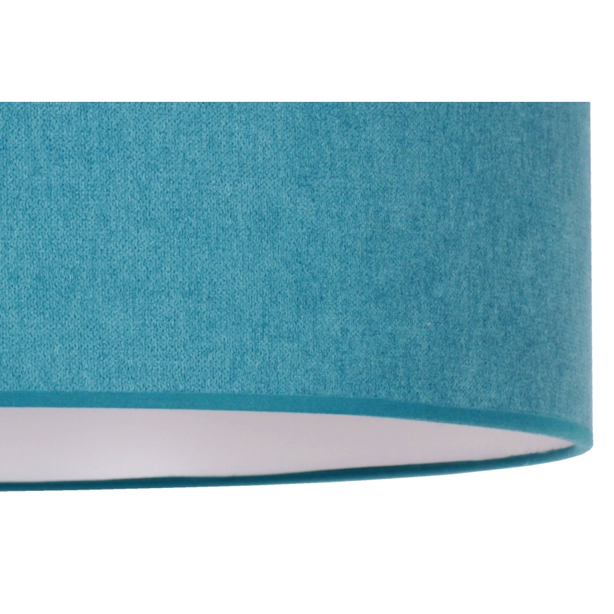 Duolla - Candeeiro suspenso BRISTOL 1xE27/40W/230V diâmetro 45 cm turquesa
