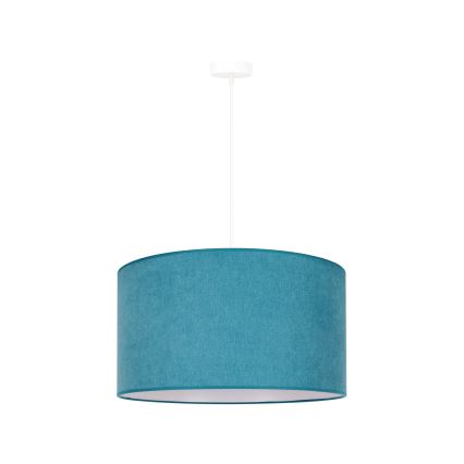 Duolla - Candeeiro suspenso BRISTOL 1xE27/40W/230V diâmetro 45 cm turquesa