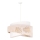 Duolla - Candeeiro suspenso BROOKLYN 1xE27/40W/230V diâmetro 50 cm branco/latão