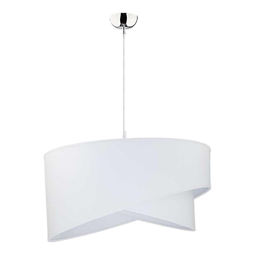 Duolla - Candeeiro suspenso CELLO 1xE27/40W/230V diâmetro 45 cm branco