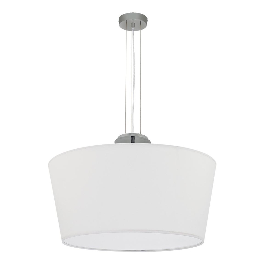 Duolla - Candeeiro suspenso com cabo OPERA 3xE14/40W/230V diâmetro 55 cm branco