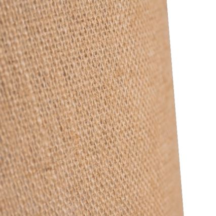 Duolla - Candeeiro suspenso CONE 1xE27/15W/230V diâmetro 40 cm castanho