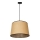 Duolla - Candeeiro suspenso CONE 1xE27/15W/230V diâmetro 40 cm castanho/preto