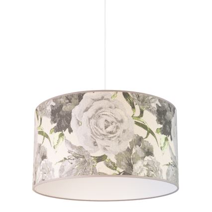 Duolla - Candeeiro suspenso CONSTANCE 1xE27/40W/230V diâmetro 45 cm cinzento
