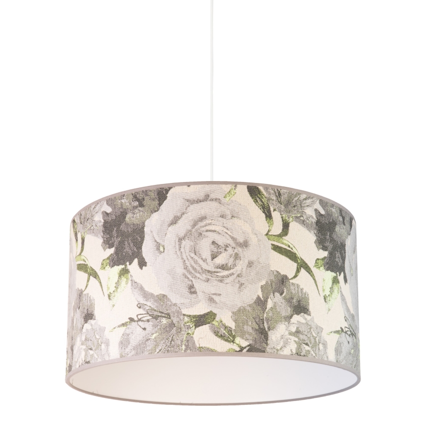 Duolla - Candeeiro suspenso CONSTANCE 1xE27/40W/230V diâmetro 45 cm cinzento