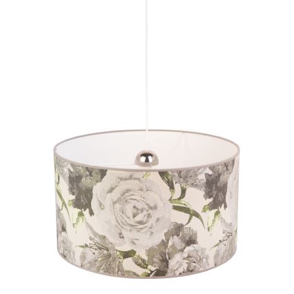 Duolla - Candeeiro suspenso CONSTANCE 1xE27/40W/230V diâmetro 45 cm cinzento