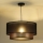 Duolla - Candeeiro suspenso COPPER SHINY 1xE27/15W/230V diâmetro 45 cm castanho/cobre