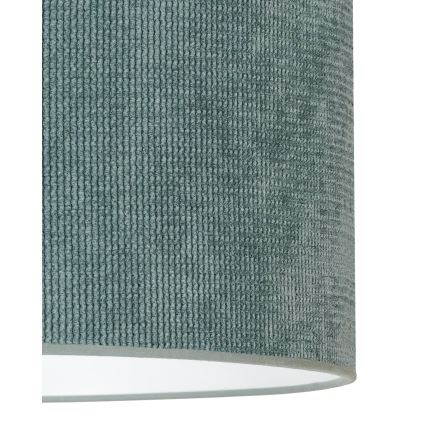 Duolla - Candeeiro suspenso CORDUROY 1xE27/15W/230V iluminação diâmetro 40 cm azul