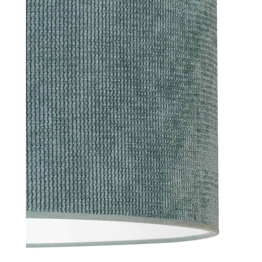 Duolla - Candeeiro suspenso CORDUROY 1xE27/15W/230V iluminação diâmetro 40 cm azul