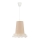 Duolla - Candeeiro suspenso de criança BALLET 1xE27/40W/230V diâmetro 21 cm bege