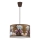 Duolla - Candeeiro suspenso de criança BEARS 1xE27/40W/230V diâmetro 35 cm