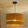 Duolla - Candeeiro suspenso DOUBLE 1xE27/15W/230V diâmetro 40 cm laranja