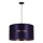 Duolla - Candeeiro suspenso DUO 1xE27/15W/230V diâmetro 40 cm azul/dourado