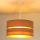 Duolla - Candeeiro suspenso DUO 1xE27/15W/230V diâmetro 40 cm bege