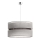 Duolla - Candeeiro suspenso DUO 1xE27/15W/230V diâmetro 40 cm cinzento