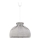 Duolla - Candeeiro suspenso ECO 1xE27/40W/230V diâmetro 38 cm cinzento