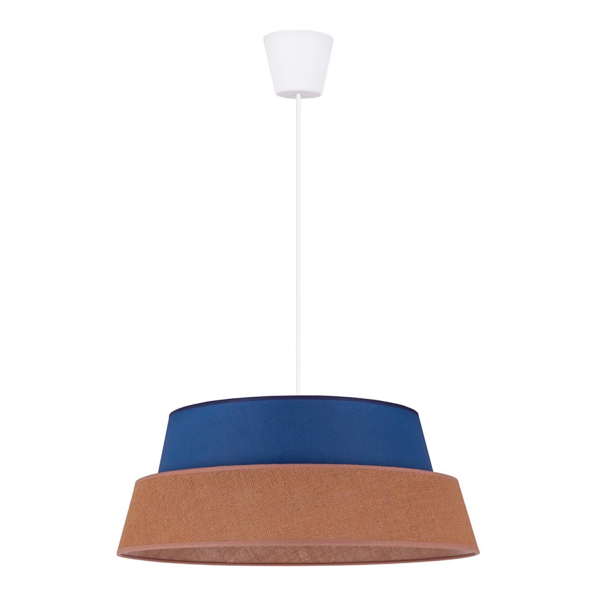 Duolla - Candeeiro suspenso GALAXY 1xE27/40W/230V diâmetro 50 cm azul
